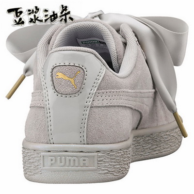 Puma Suede Basket Heart Women Shoes--002
